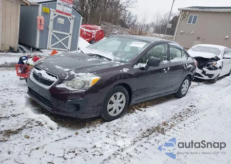 2013 Subaru Impreza 2.0I z USA, uszkodzony, nr VIN JF1GJAA60DH024302
